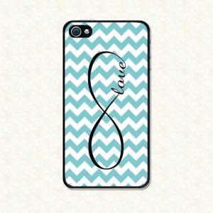 Iphone 4 Case - Love infinity on ch..