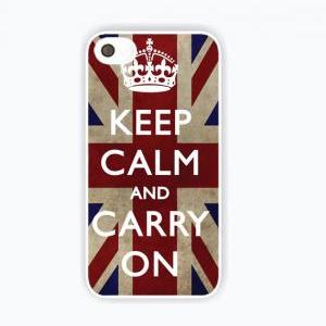 Keep Calm And Carry On - Iphone 4/4s Case, Iphone..