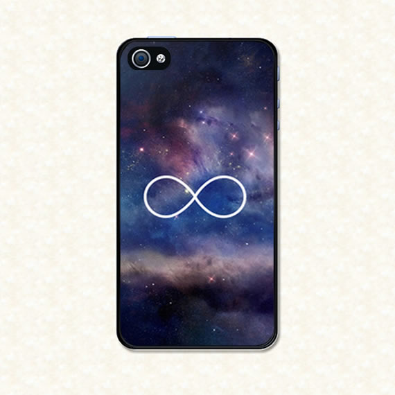Iphone 5 Case - Infinity Symbol Stars Galaxy Space Iphone 5 Cover