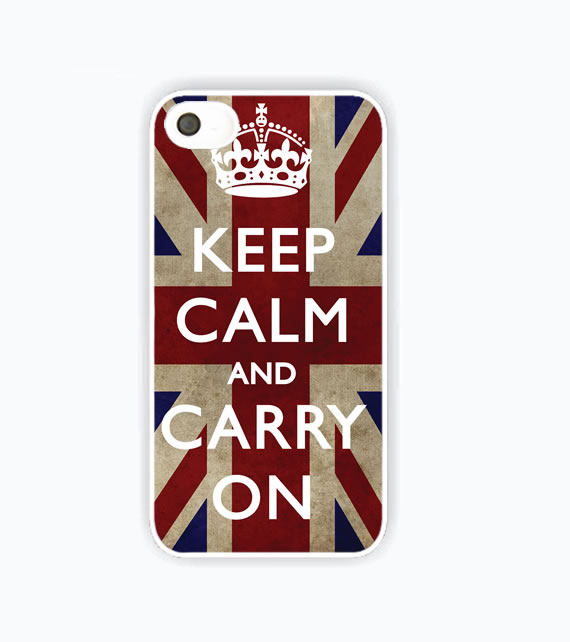 Keep Calm And Carry On - Iphone 4/4s Case, Iphone 5/5s/5s Case