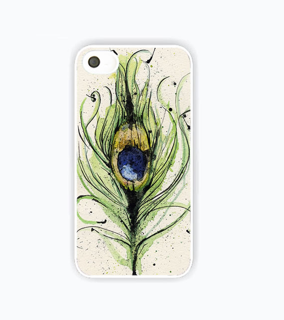 Peacock Feather - Iphone 4/4s Case, Iphone 5/5s/5s Case